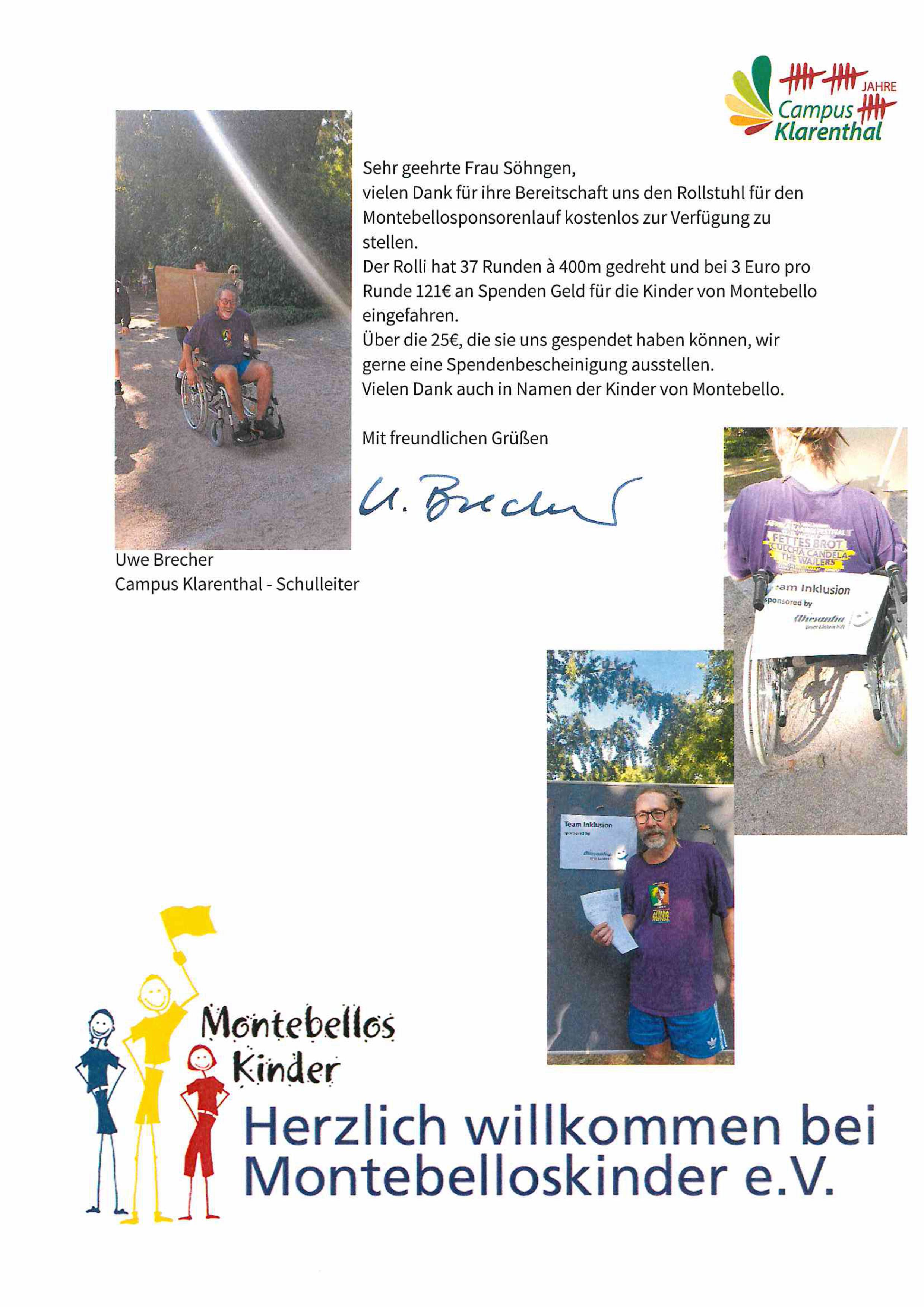Sponsorenlauf Montebello