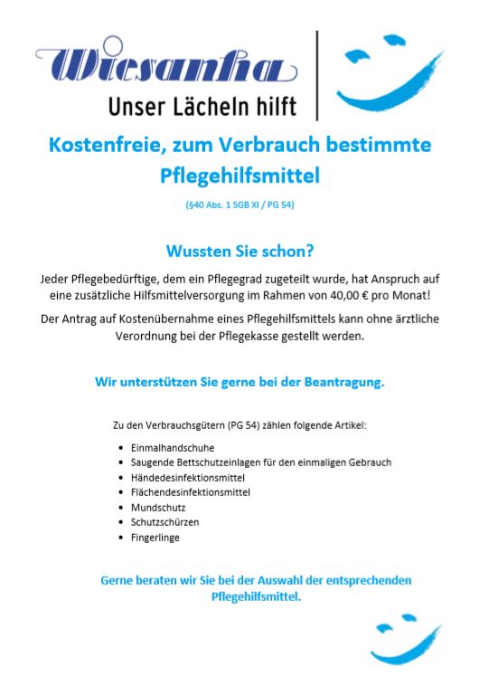 Pflegehilfsmittel